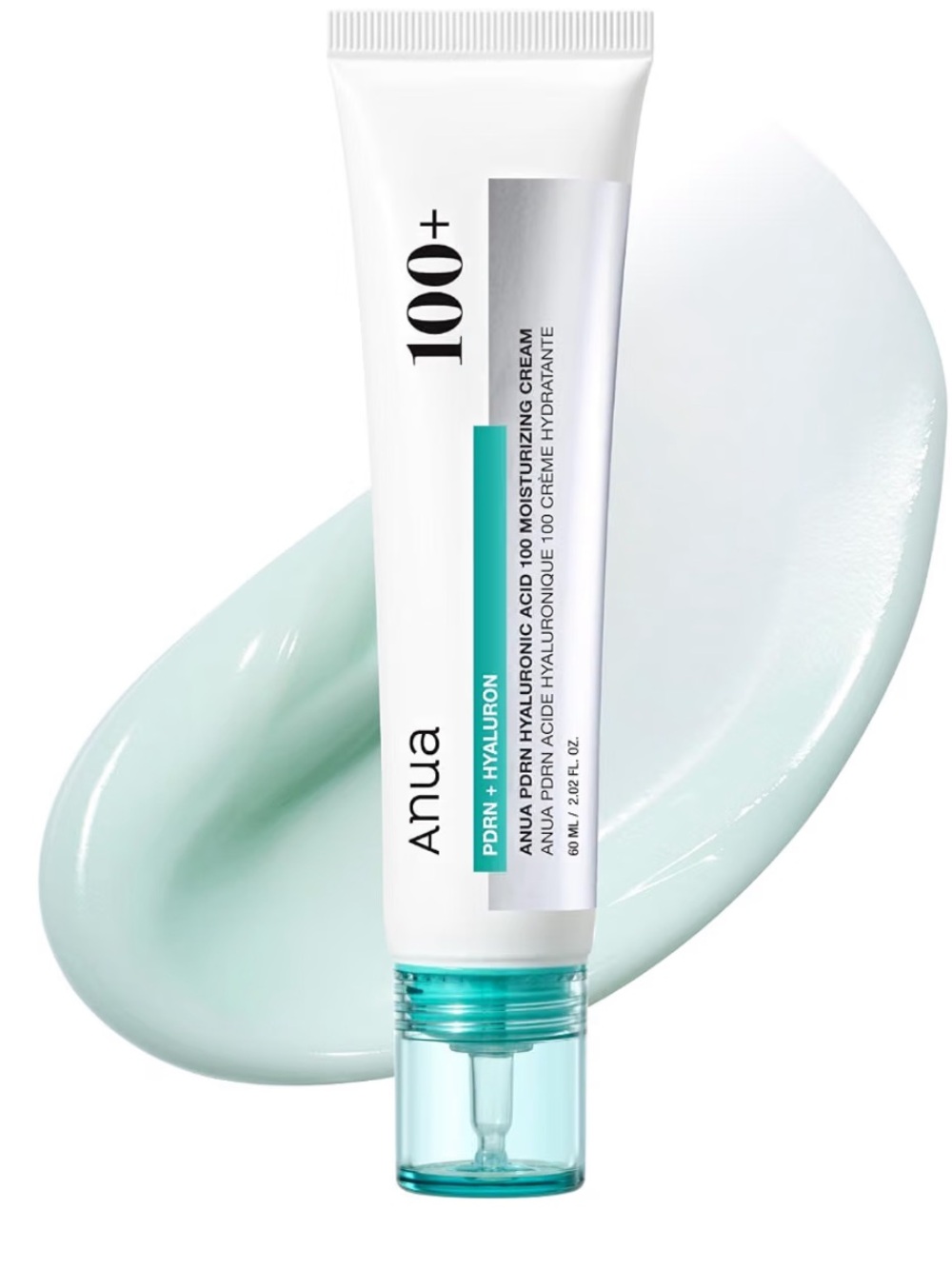 NWT ANUA PDRN Hyaluronic Acid 100 Moisturizing Cream, 2.02 fl oz